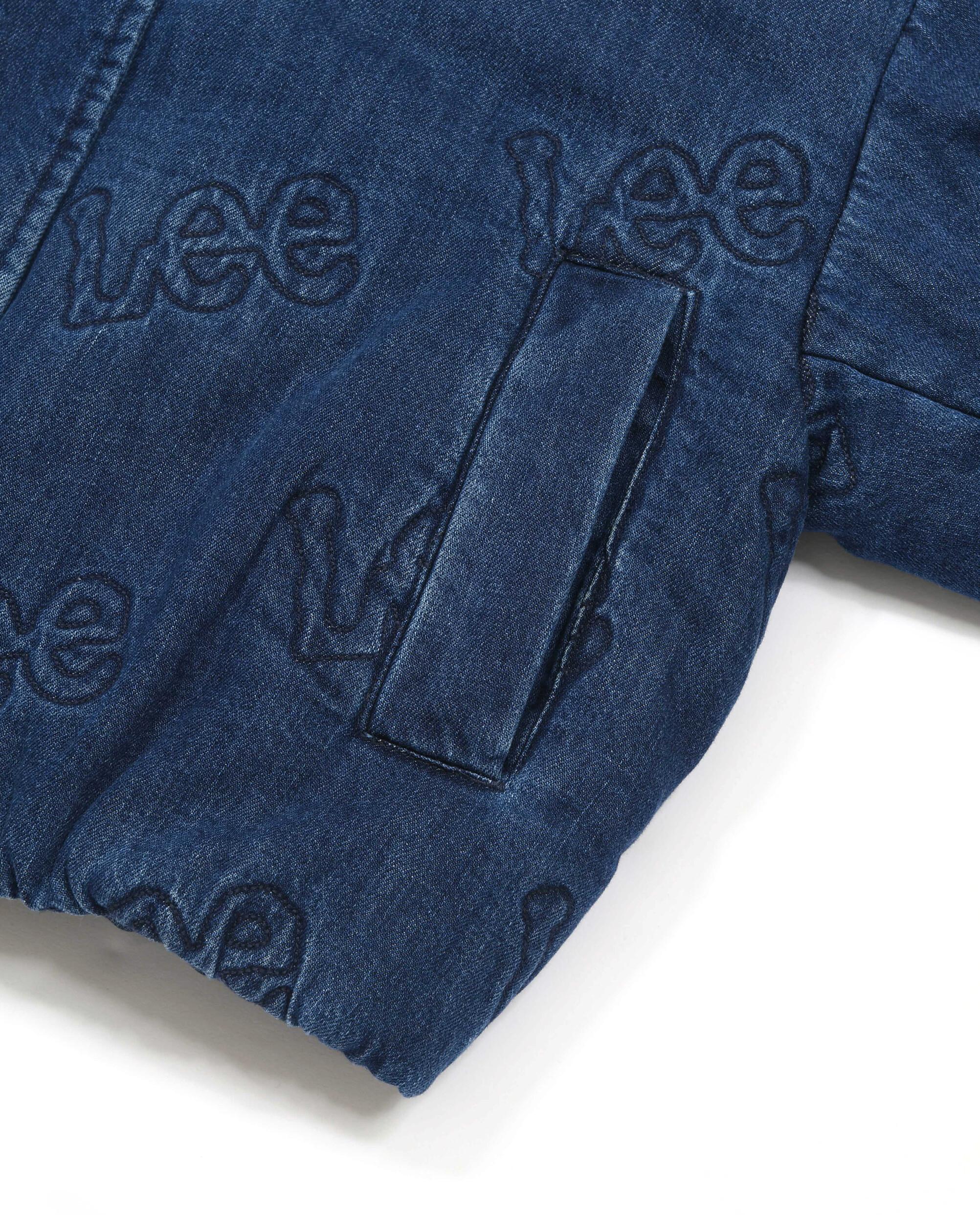 Monogram Lee MONOGRAM 夾棉牛仔褸 | LEE